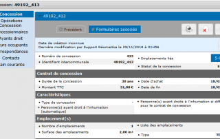 Fiche concession